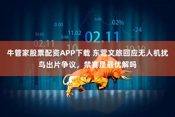 牛管家股票配资APP下载 东营文旅回应无人机扰鸟出片争议，禁赛是最优解吗
