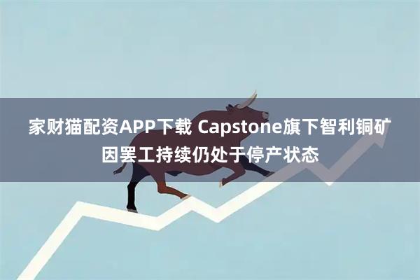 家财猫配资APP下载 Capstone旗下智利铜矿因罢工持续仍处于停产状态