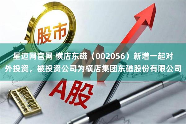 星迈网官网 横店东磁（002056）新增一起对外投资，被投资公司为横店集团东磁股份有限公司